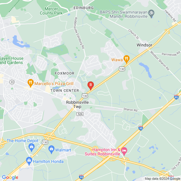 AllstateCleaning.Com location map: 2630 Rt 33, Suite 112-250, Robbinsville, NJ